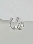 Sterling Hoops Earrings