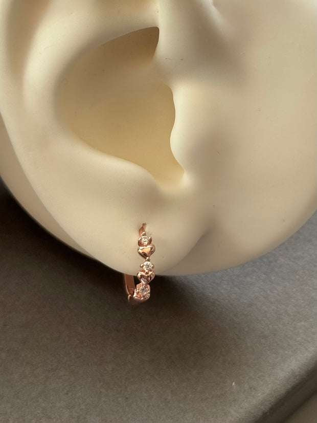 Dilbara Rosegold Earrings