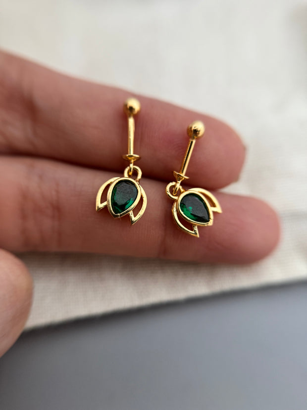 Vasudha Helix Earrings