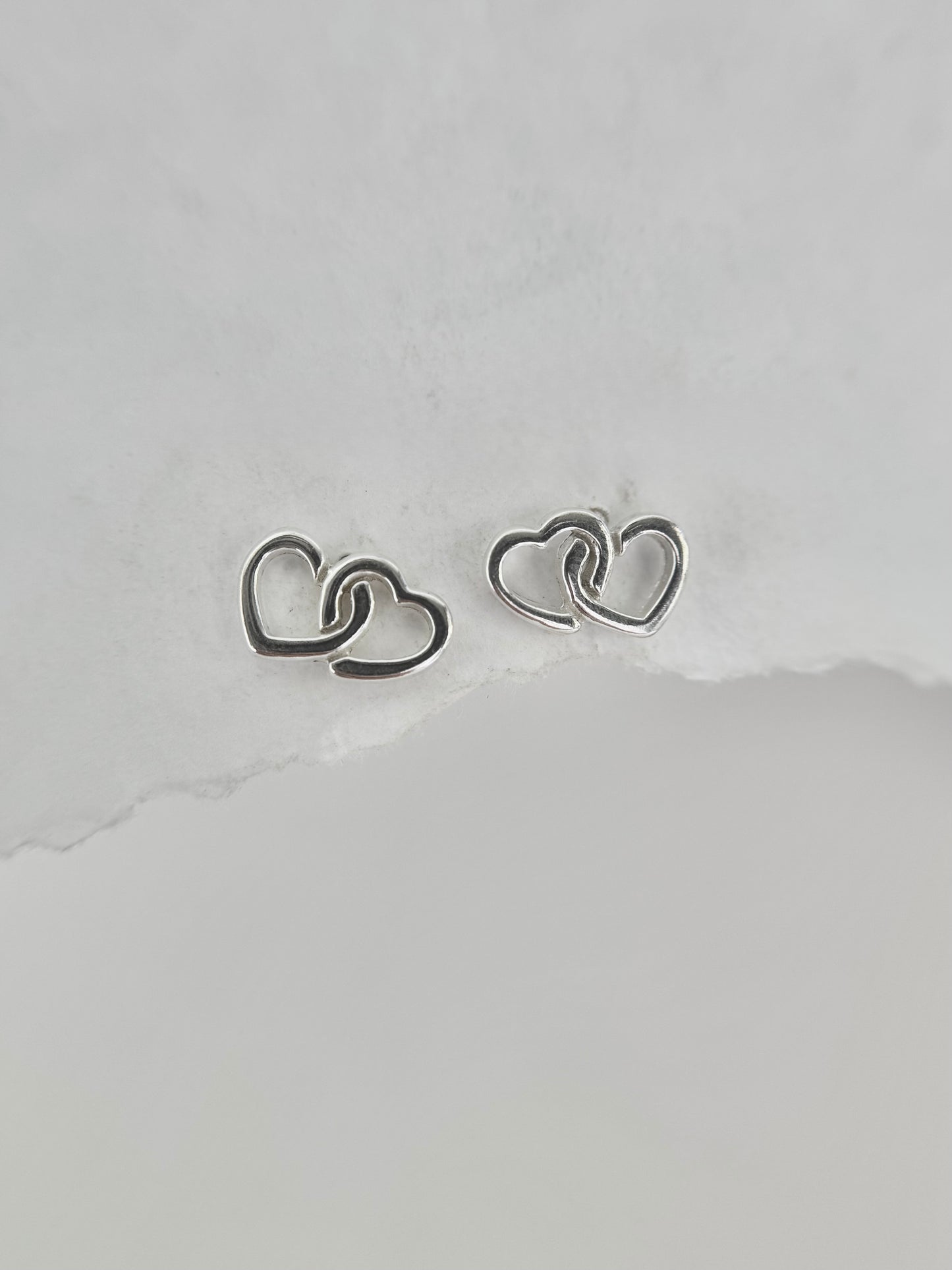 Dual Heart Earrings