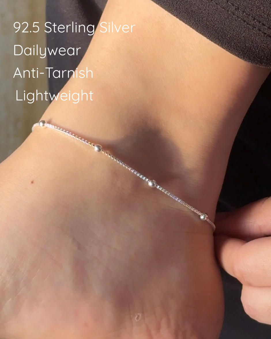 Blaze Beaded anklet