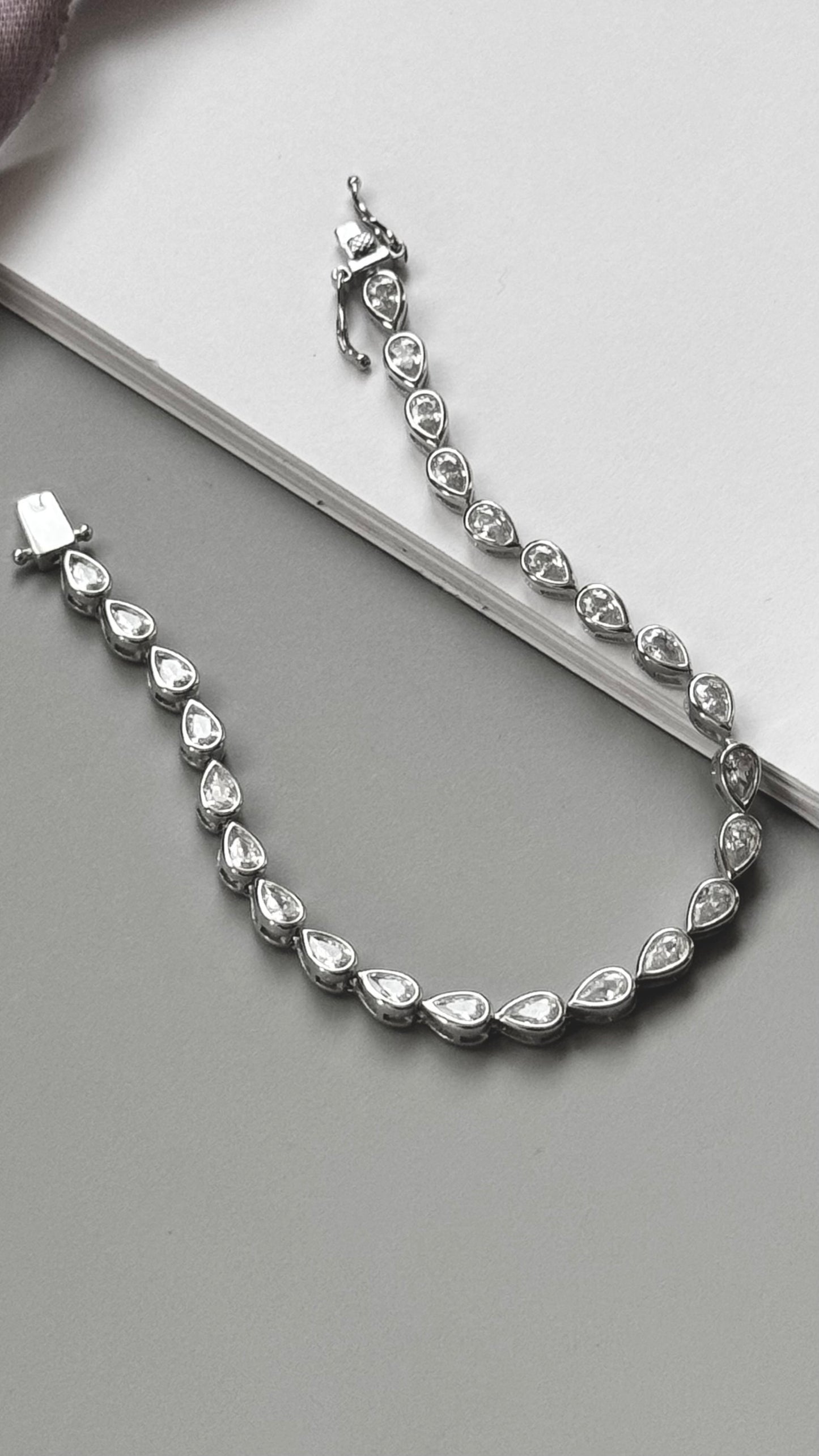 Teardrop Tennis Bracelet