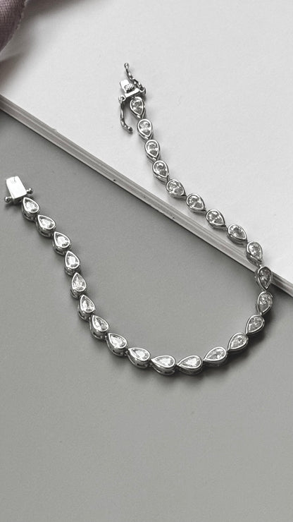 Teardrop Tennis Bracelet
