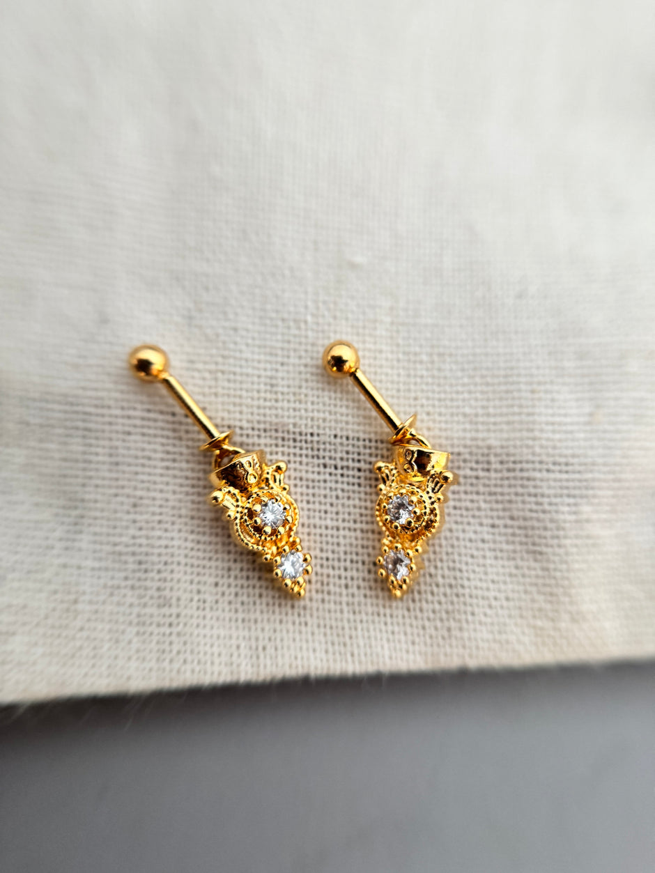Devika Helix Earrings