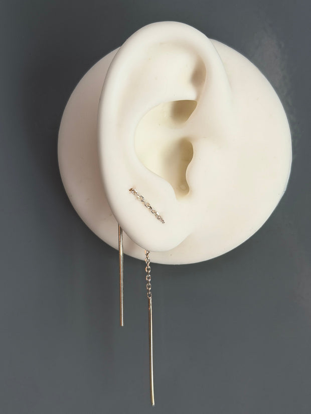 Thread Needle Earring