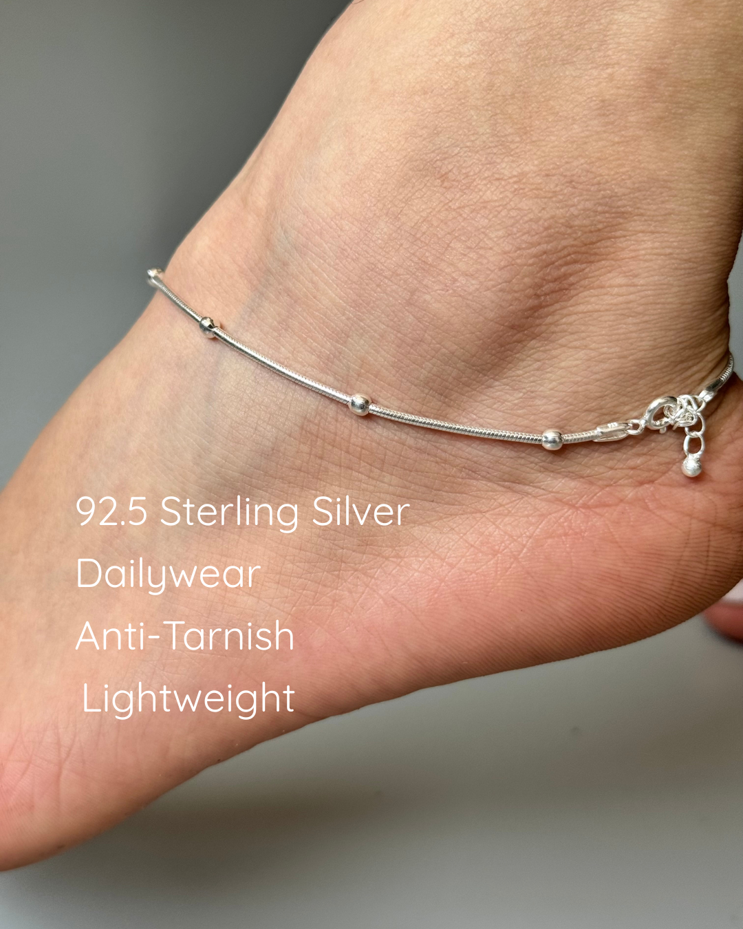 Poesia Anklet