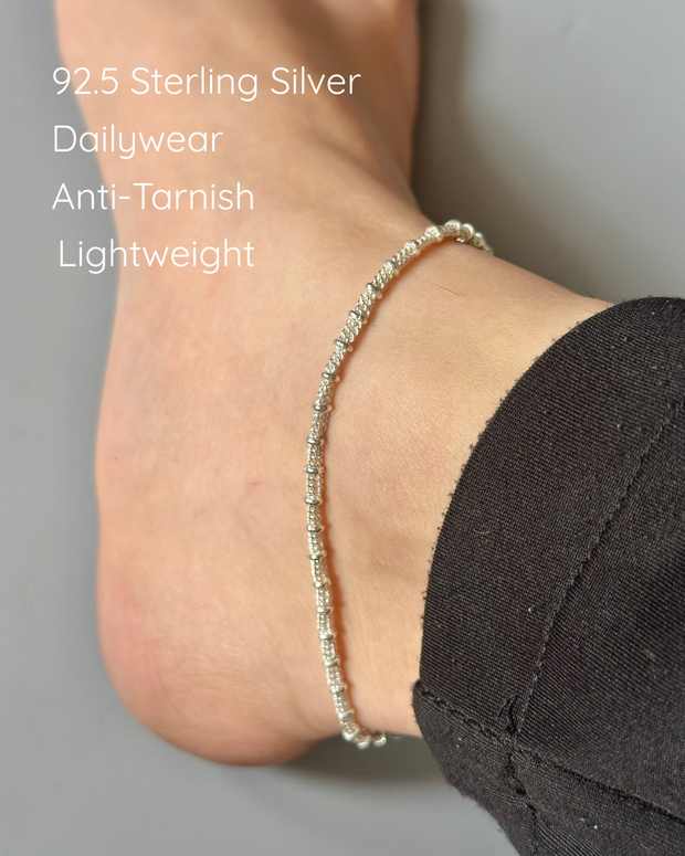 Frosted Anklet