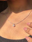 Elle Solitaire Necklace