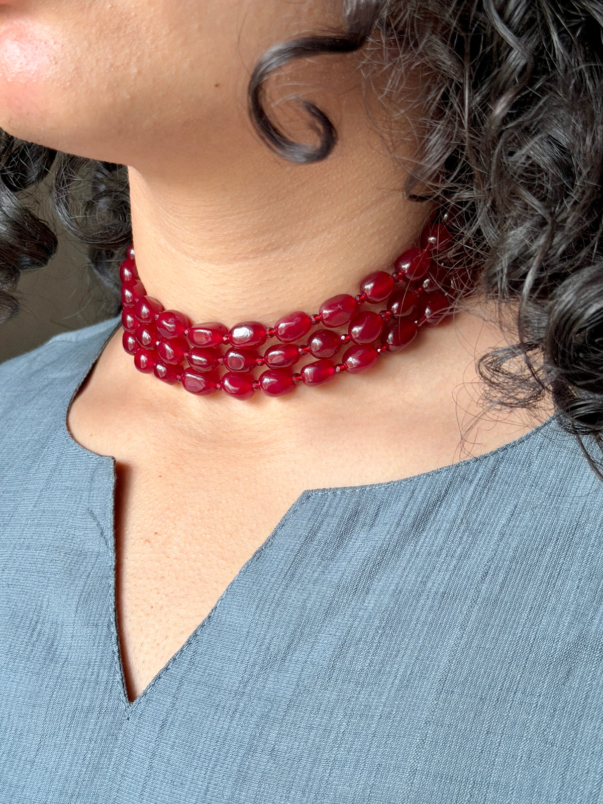 Garnet Cosmos Monile