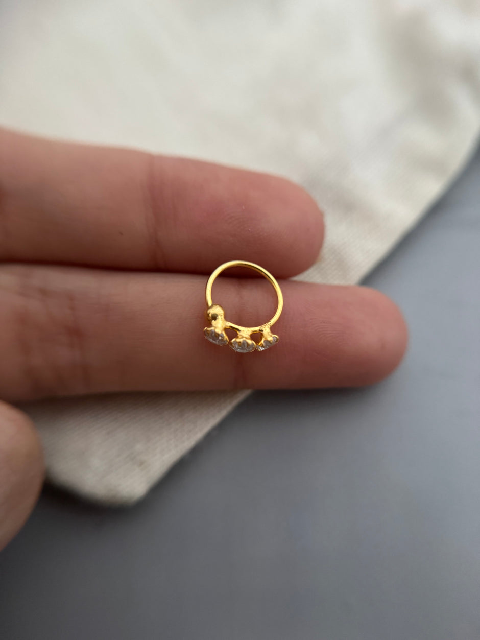 Gold Ayra Nose Ring