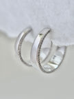 Sterling Hoops Earrings