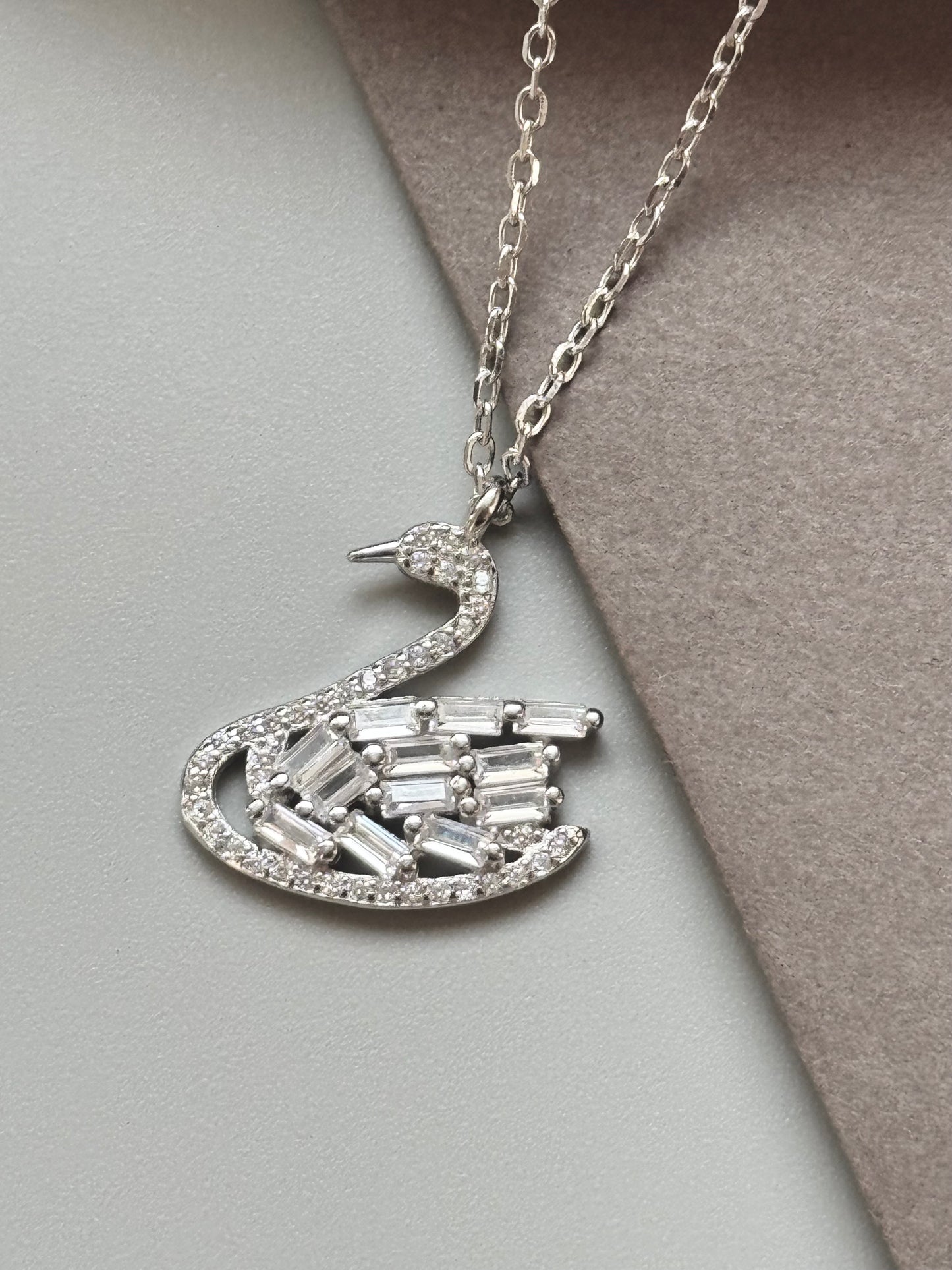 Cyrene Swan Necklace