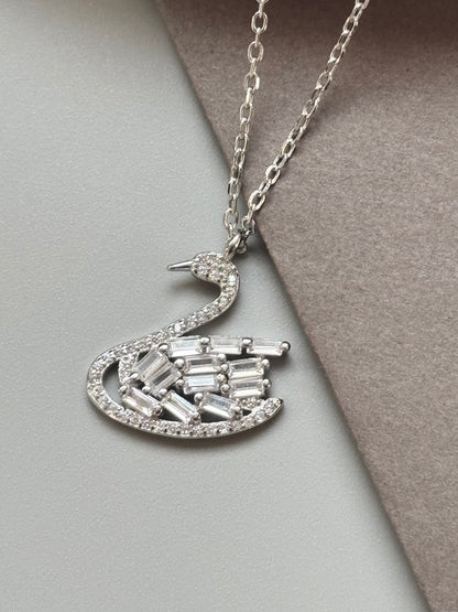 Cyrene Swan Necklace