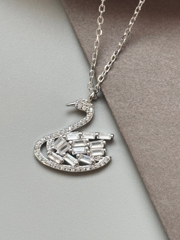 Cyrene Swan Necklace