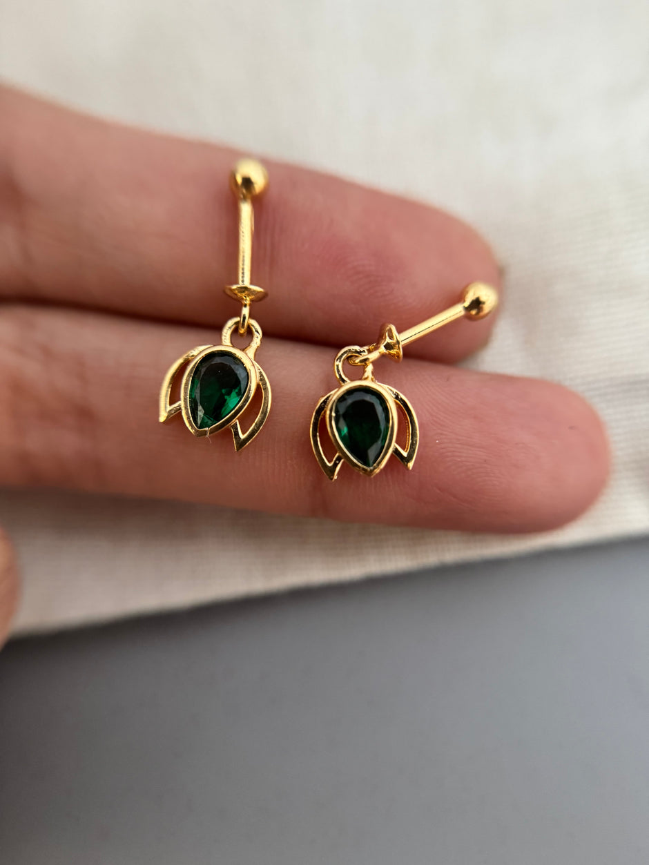 Vasudha Helix Earrings