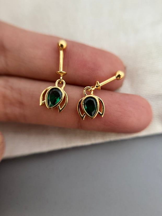 Vasudha Helix Earrings