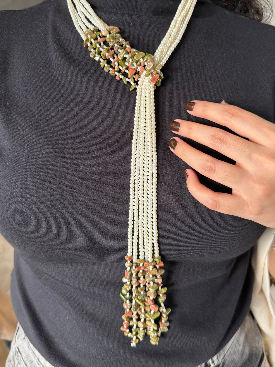 Unakite Collier