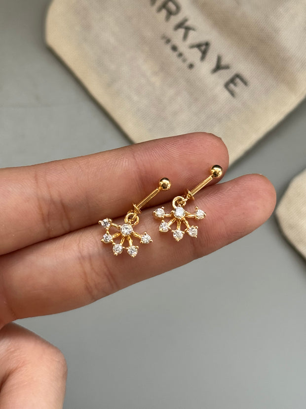Banarsi Helix Earrings