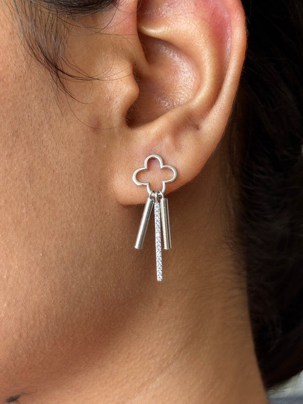 Clover Cascade Drop Earrings