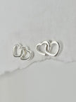 Dual Heart Earrings