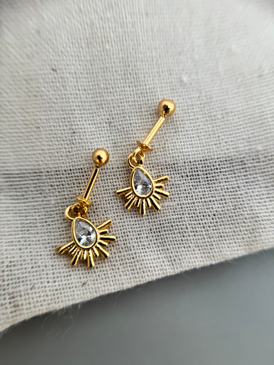 Indira Helix Earrings