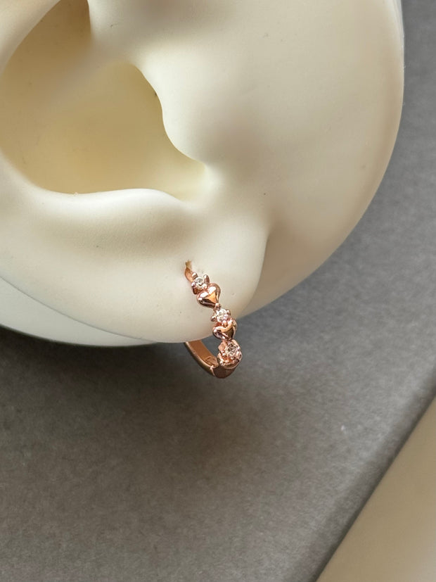Dilbara Rosegold Earrings