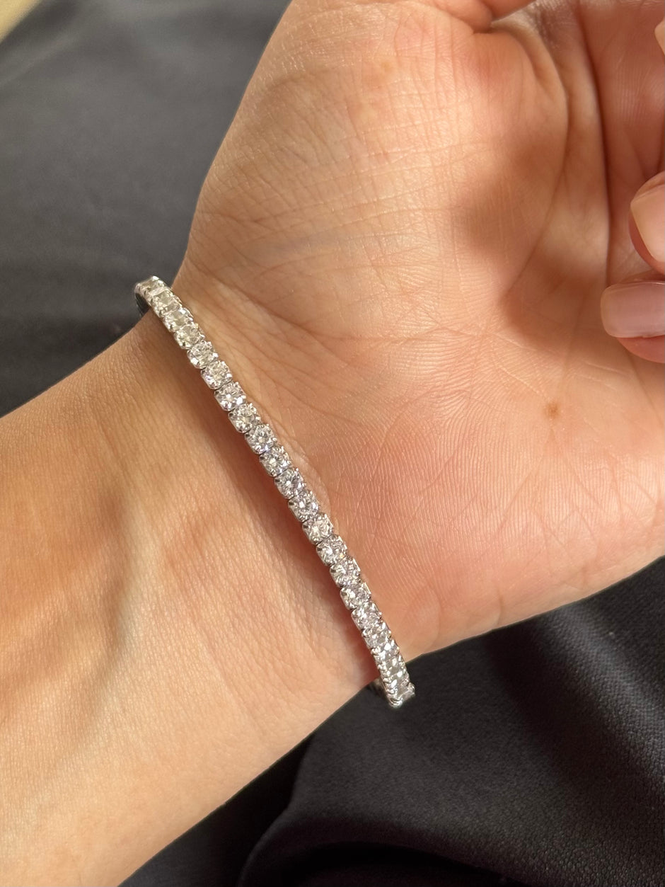 Flexible silver Tennis