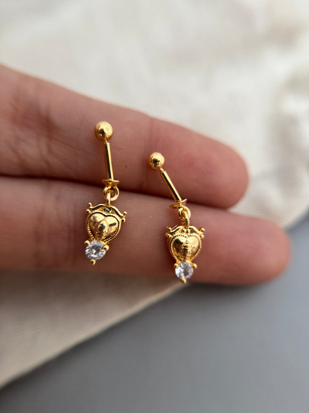 Bhairavi Helix Earrings