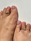 Lotus Bloom Toe Rings