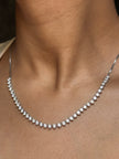 Luna Tennis Necklace