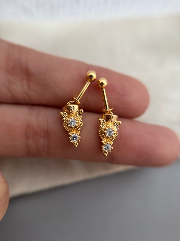 Devika Helix Earrings