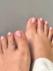 V Shape Toe Rings
