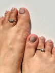 Lotus Bloom Toe Rings