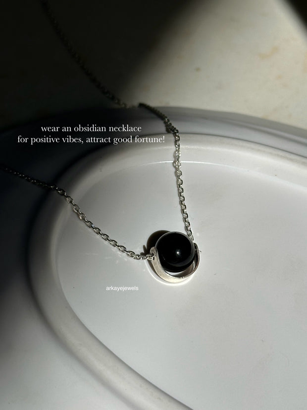 Obsidian Necklace