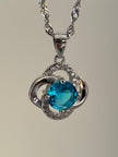 Sapphire Bloom Necklace