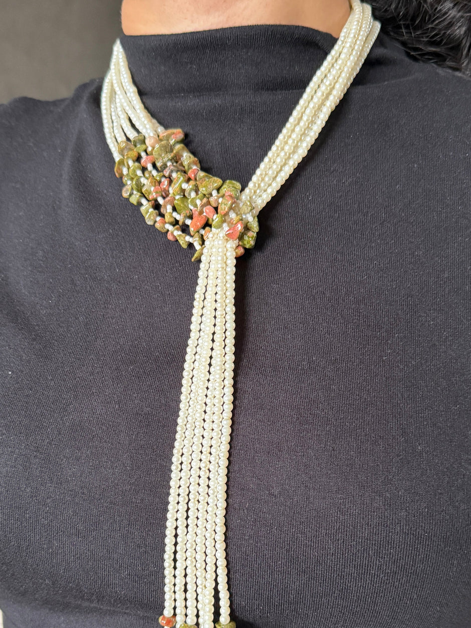 Unakite Collier