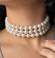 Ivory Pearl Choker