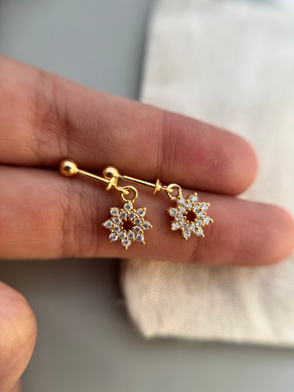 Meera Helix Earrings
