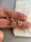 Meera Helix Earrings