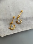 Indira Helix Earrings