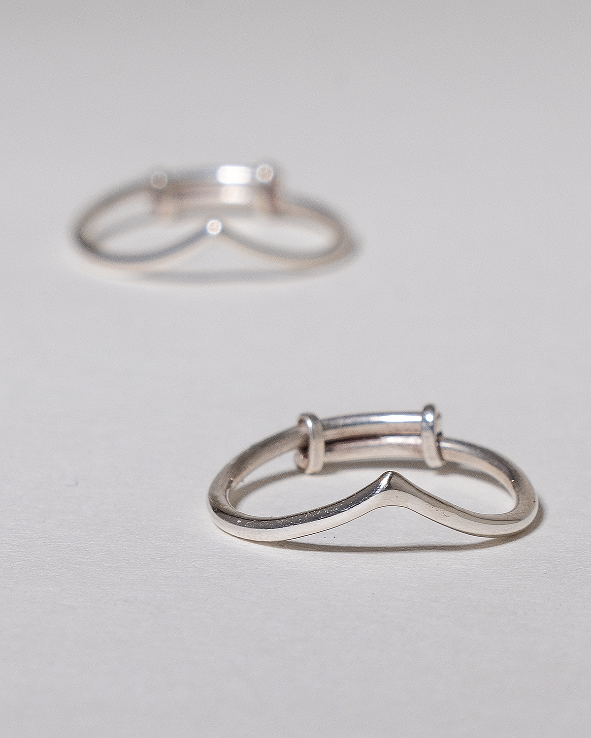 V Shape Toe Rings