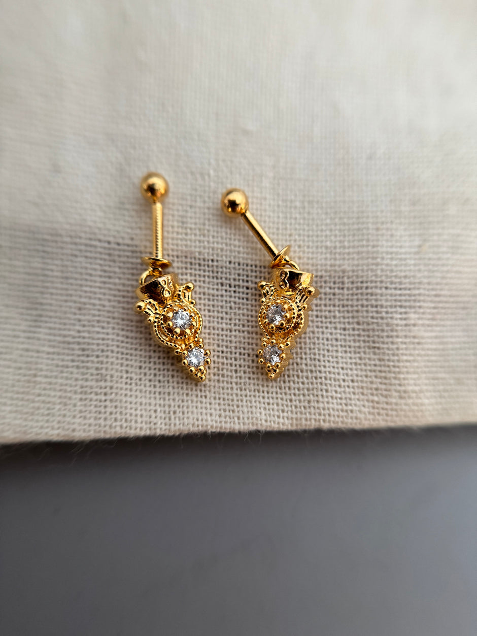 Devika Helix Earrings