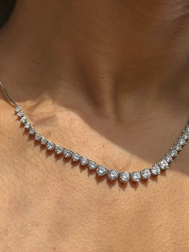Celeste Tennis Necklace