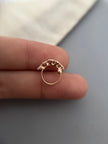 Rosegold Blitz Nose Ring