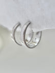 Sterling Hoops Earrings