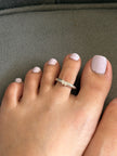 Bow Toe Rings