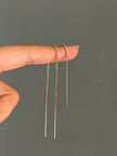 Sleek Threaded Earring