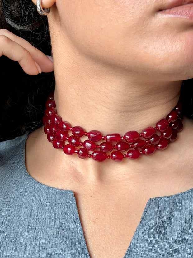 Garnet Cosmos Monile