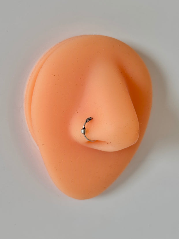 Spiral Nose Ring