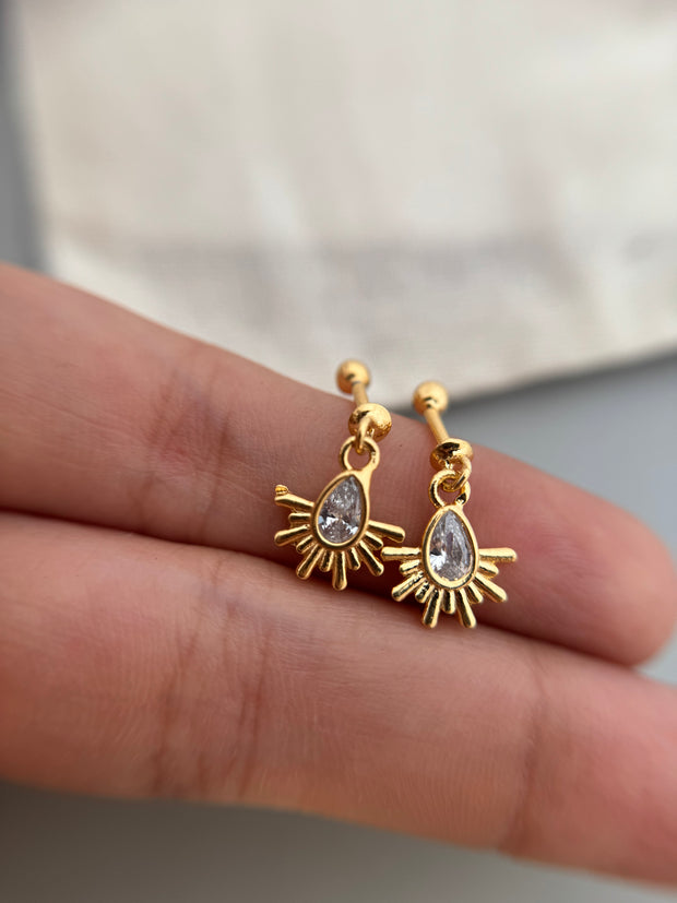 Indira Helix Earrings